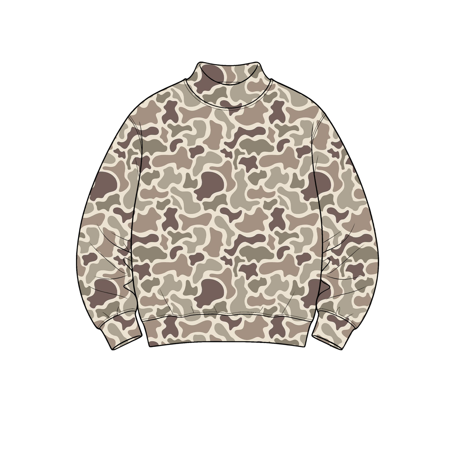 ( Moq 5 ) Preorder Adult Women Long Sleeves Shirt Tops Camo Pullover Yoga Active Clothes