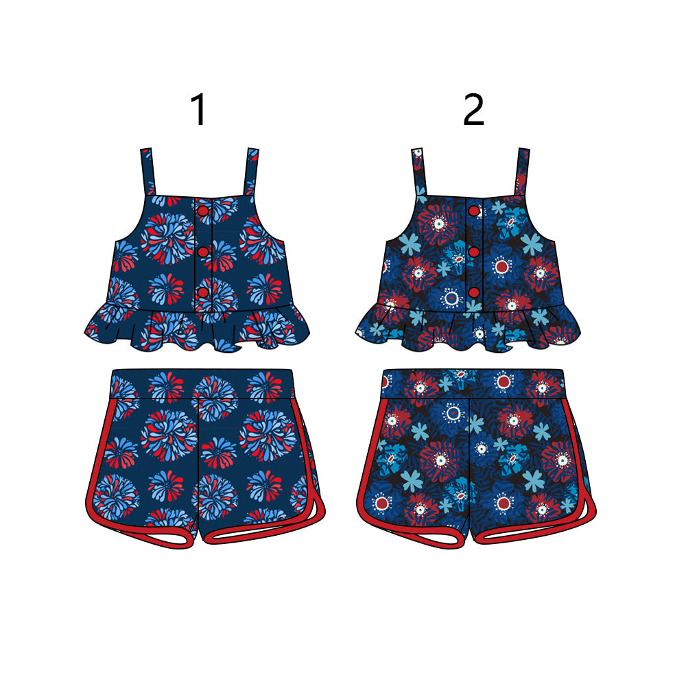 Baby Girl Flower Straps Sibling Set ( Moq 5 Each Style ) 1.15