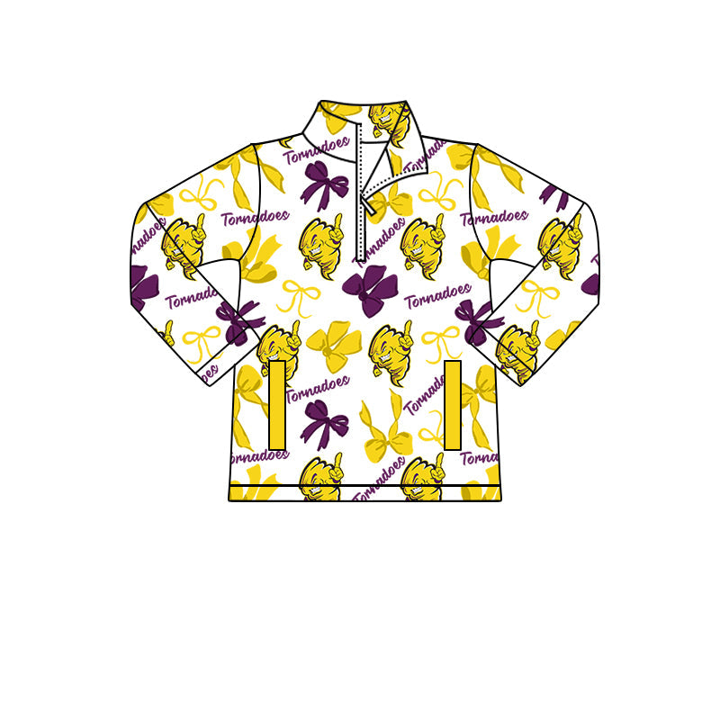 ( Moq 5 each style ) Baby Boy Girl Team Cheer Sibling Shirt Bows Dress Set 8.13