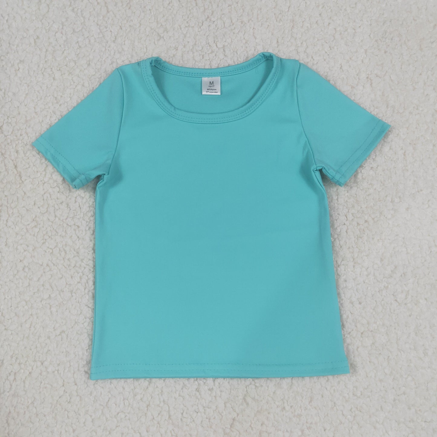 Baby Girls Kids Short Sleeves Shirt Yoga Active Tops Summer Clothes RTS