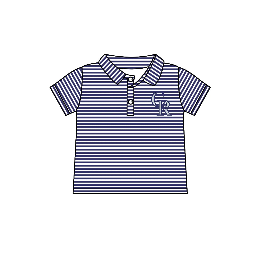 ( Moq 5 each style ) Baby Boy Girl Toddler CR Team Bows Sibling Shirt Dress Set 6.20