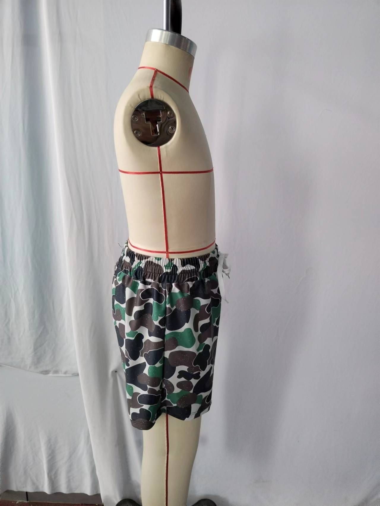 S0218 Baby Boy Camo Swim Trunks Shorts