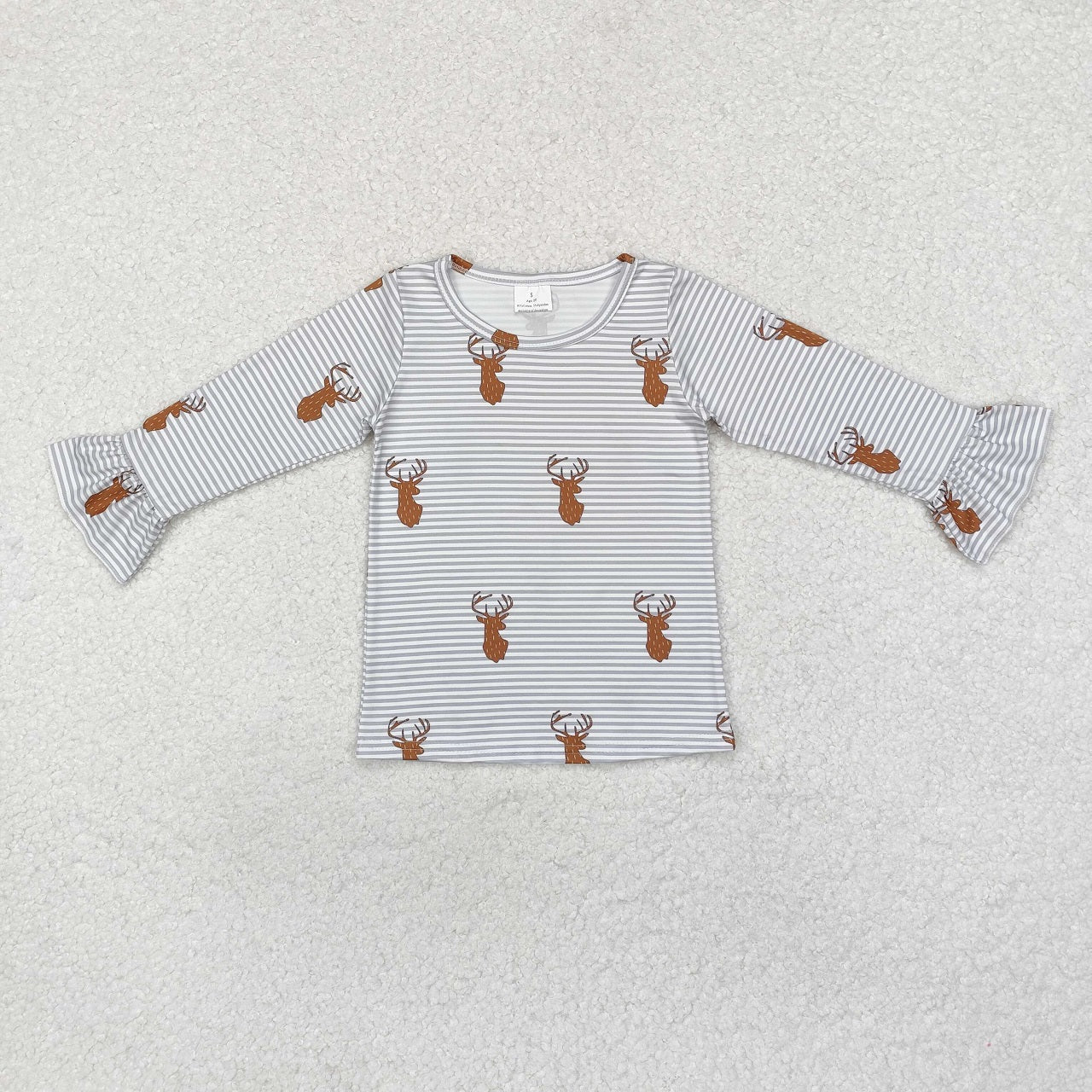 Baby Girl Long Sleeves Deer Hunting Shirt Tops