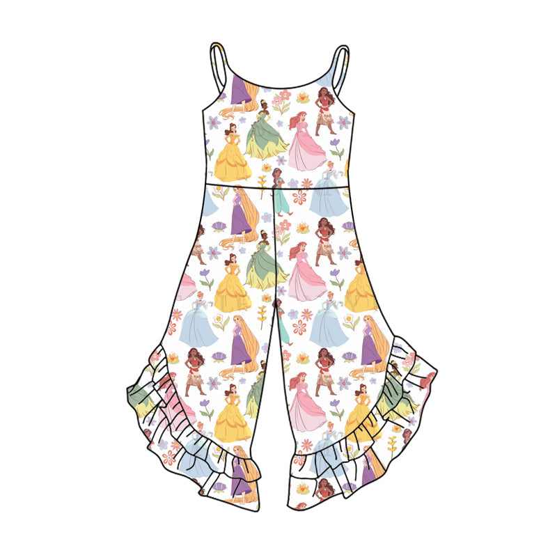 Baby Girl Sleeveless Princess Sibling Jumpsuit Dress ( Moq 5 Each Style ) 3.4