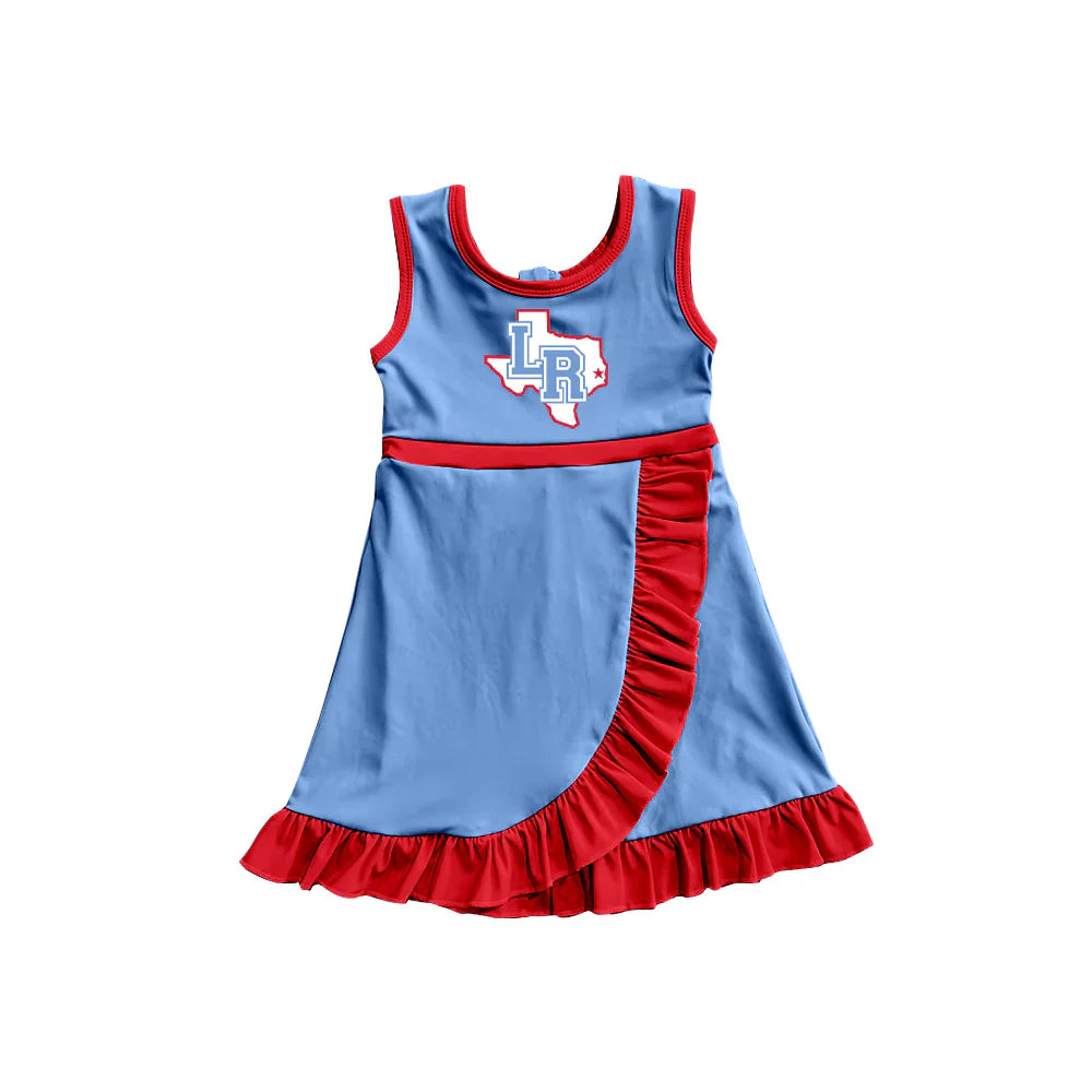 ( Moq 5 Each Style ) Sibling Baby Girls Kids Sleeveless Shorts Ruffle LR Dress Team Clothes