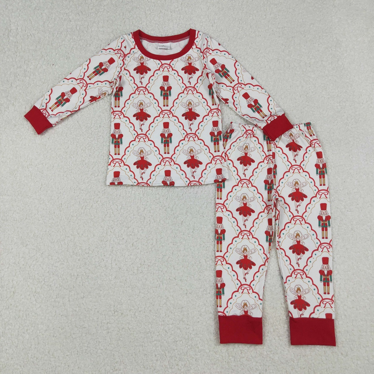 Sibling Family Girls Kids Adult Woman Soldier Bows Christmas Zipper Romper Pajamas Clothes Set RTS