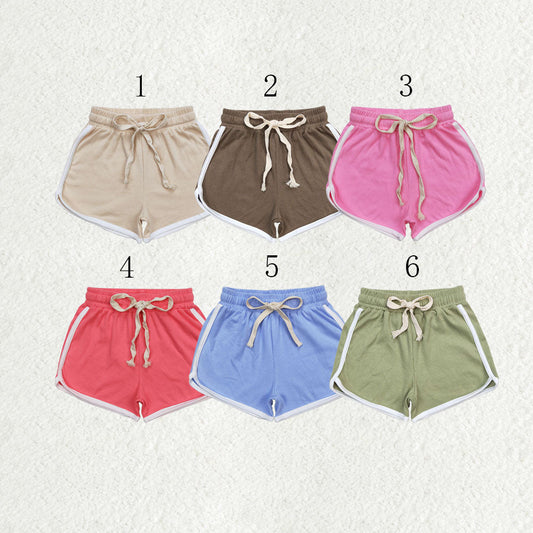 Baby Girl Colorful Cotton Shorts Sibling Summer Bottoms RTS