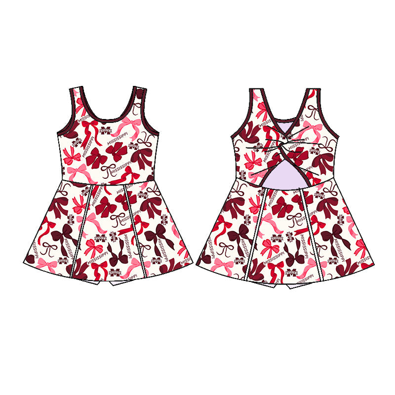 ( Moq 5 each style ) Baby Girl M Bows Sibling Dress Set 5.14