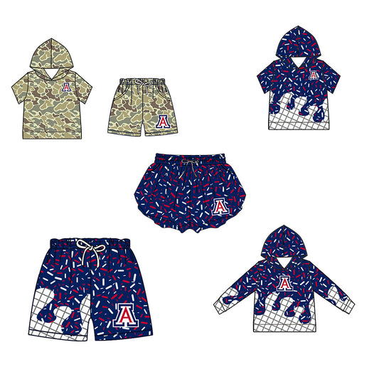 ( Moq 5 Each Style ) Baby Boys Girls Toddler Sibling Shorts Shirts Set Team Drip Sprinkles Clothes