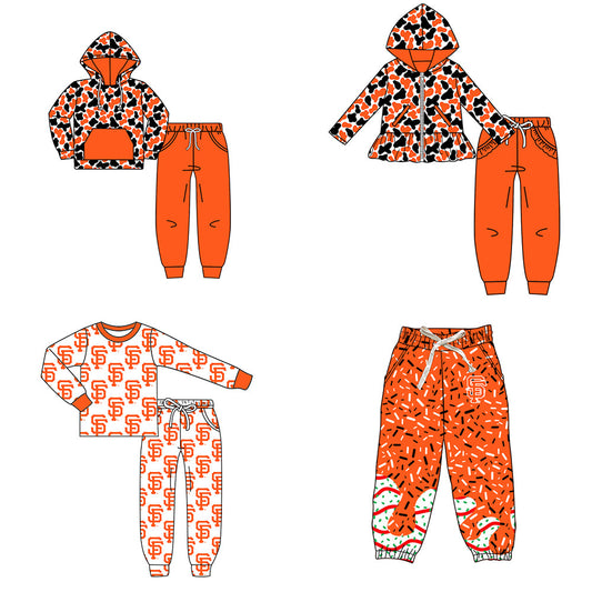 ( Moq 5 each style ) Baby Boy Girl Team Sibling Shirt Camo Long Sleeves Set 8.9