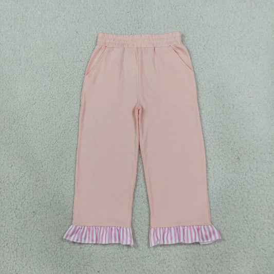 Baby Girls Kids Pockets Bows Pants Bottoms Pink Clothes RTS