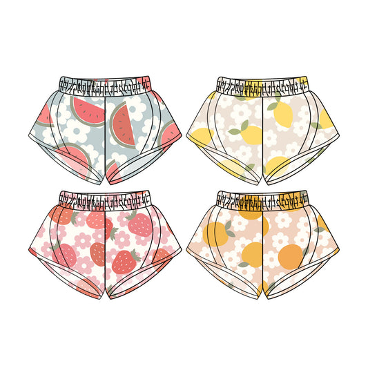 ( Moq 5 Each Style ) Baby Girl Summer Sibling Shorts Bottom 4.21