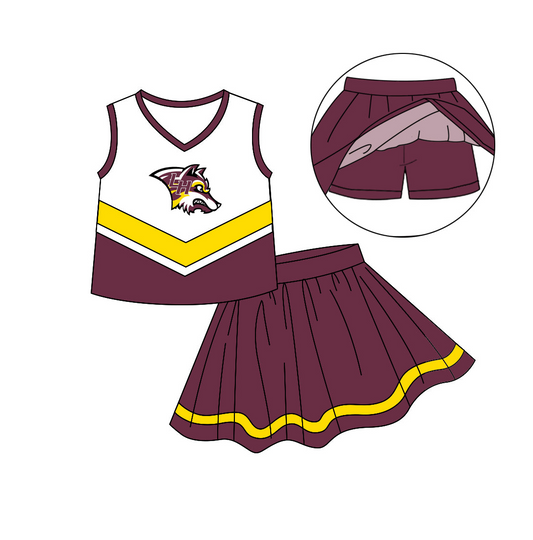Baby Girl LH Team Shirt Shorts Skirt Clothes Set Dealine Aug 28th