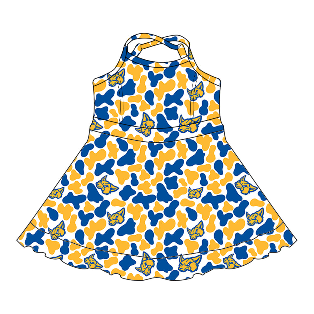 ( Moq 5 each style ) Baby Boy Girl Team Camo Sibling Shirt Jumpsuit Dress Set 8.6