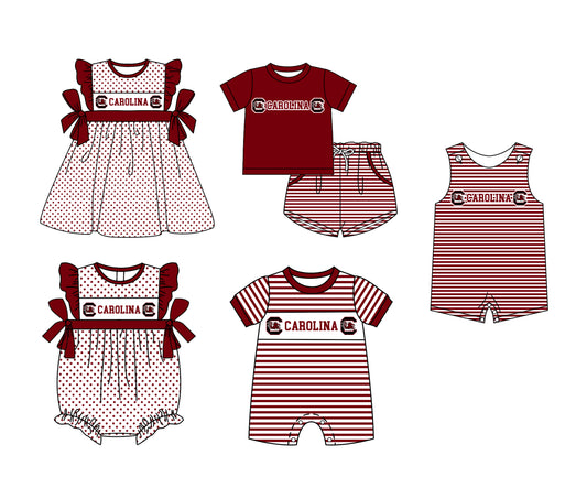 ( Moq 5 Each Style ) Sibling Baby Boys Girls Kids Chicken Team Rompers Dress Set Clothes
