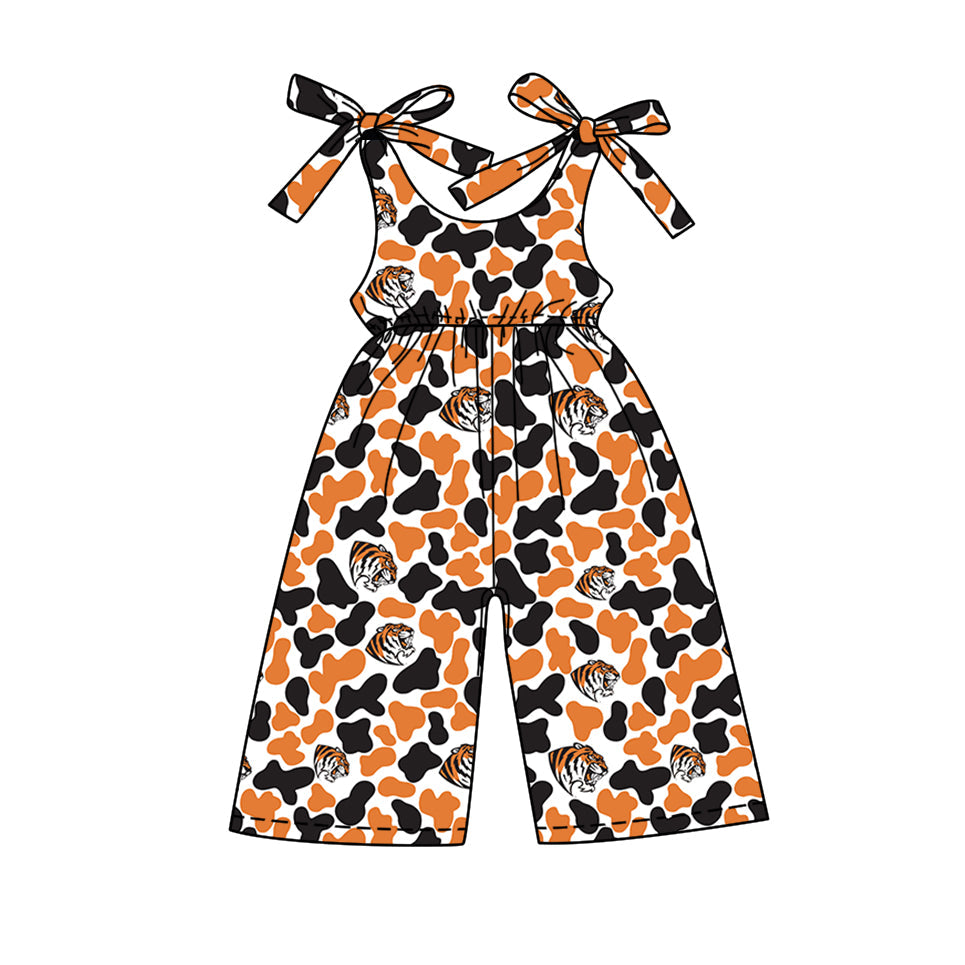 ( Moq 5 each style ) Baby Boy Girl Team Sibling Shirt Tigers Camo Jumpsuit Dress Set 8.6
