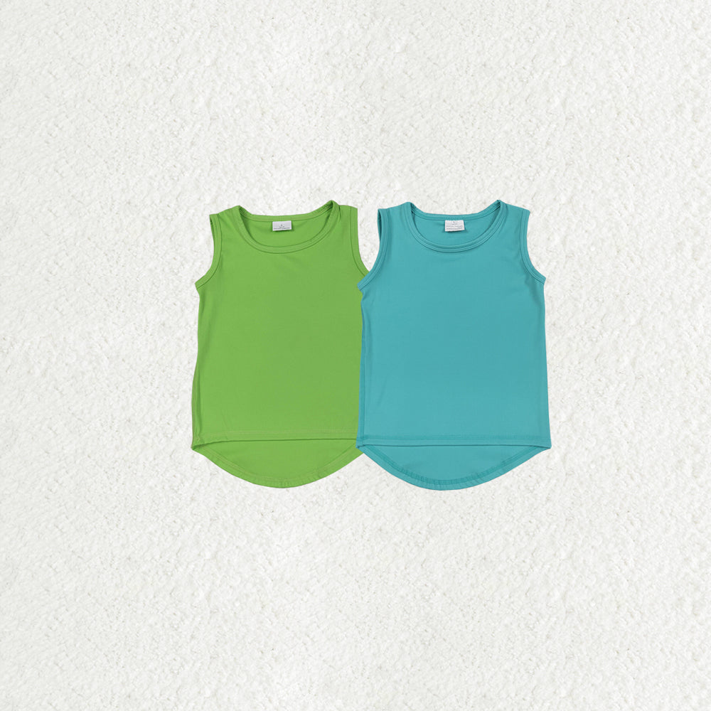 Baby Girl Sleeveless Yoga Active Vest Tops Sibling Clothes RTS
