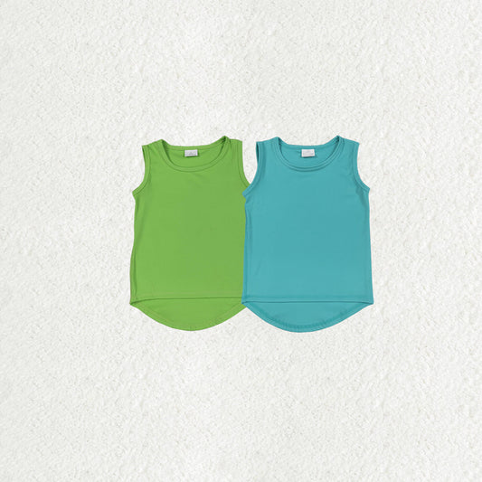 Baby Girl Sleeveless Yoga Active Vest Tops Sibling Clothes RTS