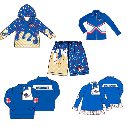 ( Moq 5 each style ) Baby Boy Girl Summer Team Sibling Drip Shorts Shirt Set 7.28