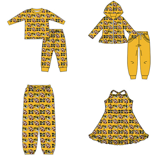 ( Moq 5 each style ) Baby Boy Girl Team Tigers Sibling Pants Dress Set 8.21