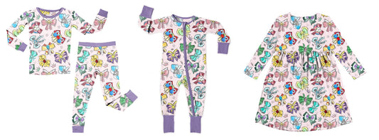 Baby Girl Long Sleeves Princess Bows Sibling Romper Dress Set ( Moq 5 Each Design ) 12.10