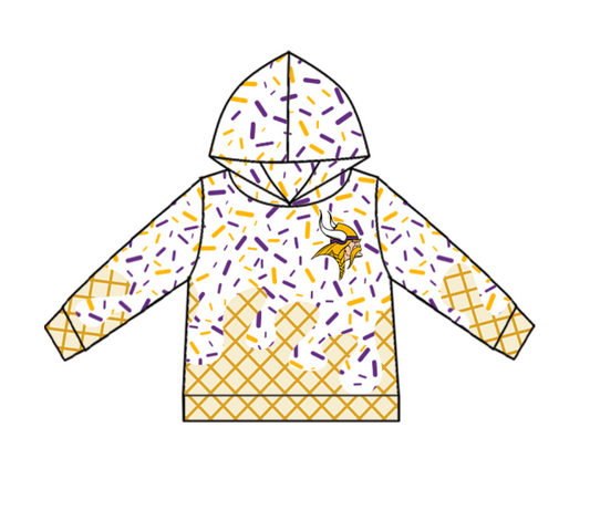 Baby Kids Toddler Kids Toddler Team Hoodie Pullover Shirt ( Moq 5 )