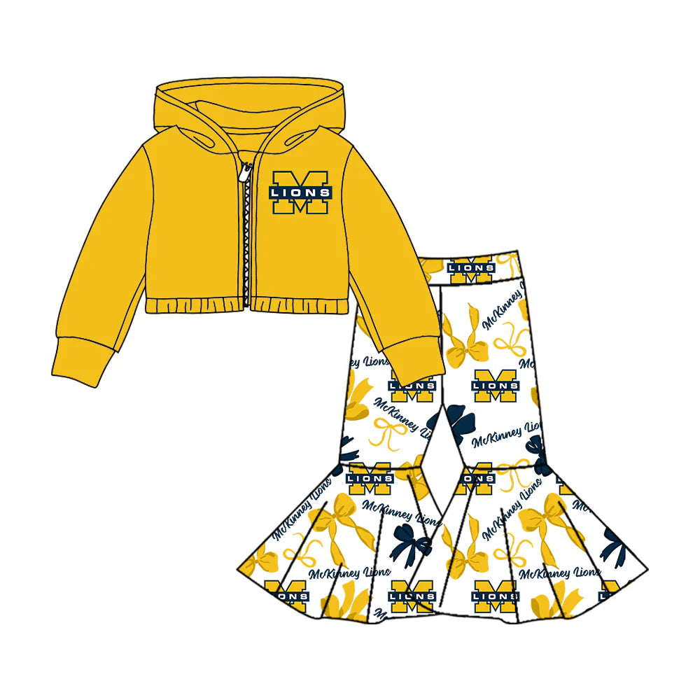 ( Moq 5 each style ) Baby Girl M Team Sibling Bows Dress Set 7.22