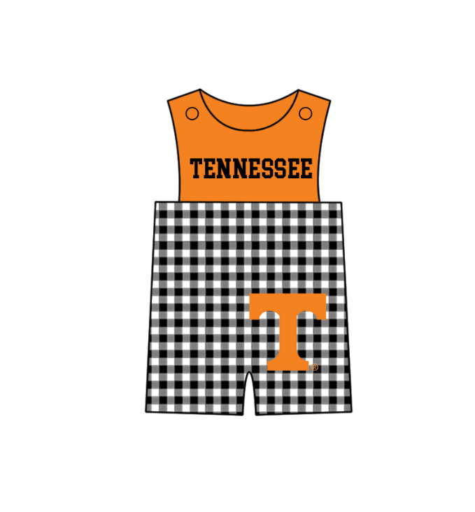 ( Moq 5 Each Style ) Baby Boys Girls Kids Plaid Team Sibling Orange Rompers Dress Sets