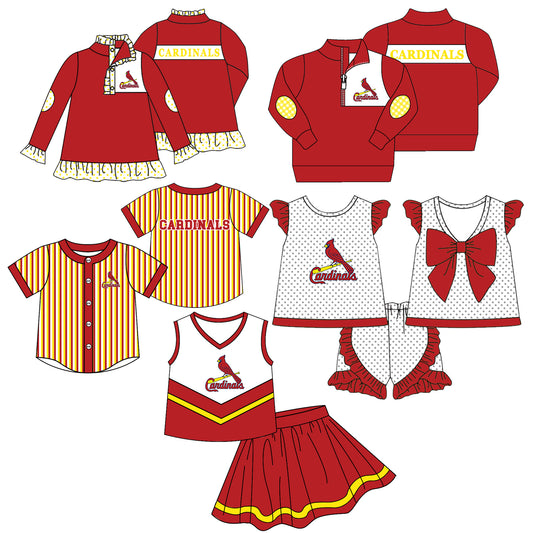 ( Moq 5 Each Style ) Baby Boys Girls Kids Sibling Shirts Team Sets Baseball Clothes