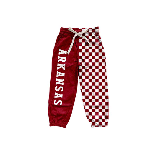 ( Moq 5 ) Baby Boys Kids Checked Pockets Pants Bottoms Team Clothes