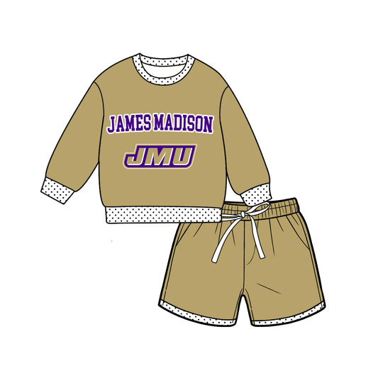 ( Moq 5 ) Baby Girls Kids Long Sleeves Shirt Shorts Team Set Clothes