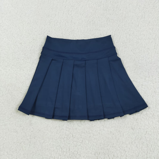 Baby Girl Navy Blue Summer Yoga Active Shorts Skirts Bottom Skort RTS