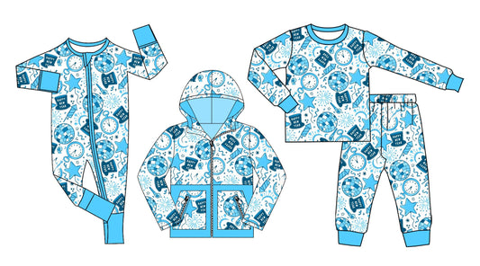 ( Moq 5 Each Style ) Baby Girl Toddler Happy New Year Sibling Romper Shirt Set