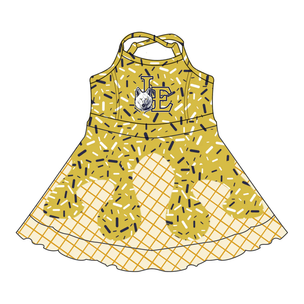 ( Moq 5 each style ) Baby Boy Girl Summer Team Sibling Drip Bows Shorts Shirt Dress Set 7.26