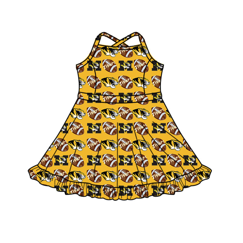 ( Moq 5 each style ) Baby Boy Girl Team Tigers Sibling Pants Dress Set 8.21