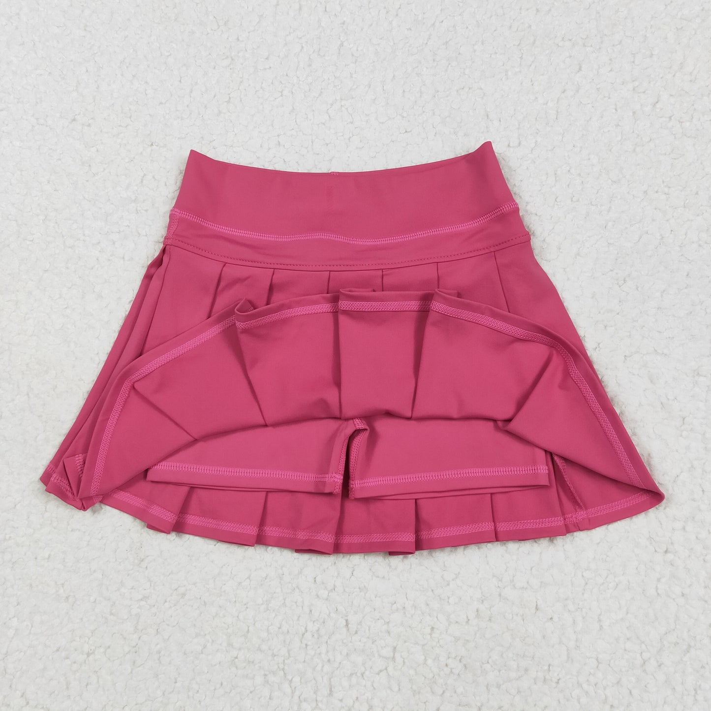 Baby Girl Toddler Yoga Active Shorts Skirt Skorts Hot Pink Bottoms RTS