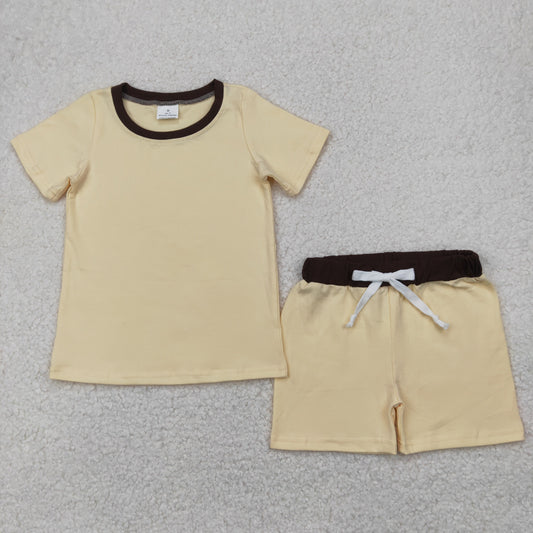 Baby Kids Toddler Short Sleeves Shirt Shorts Clothes Cotton Set RTS