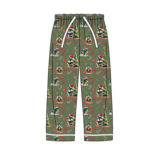Adult Women Ducks Christmas Pajamas Pants
