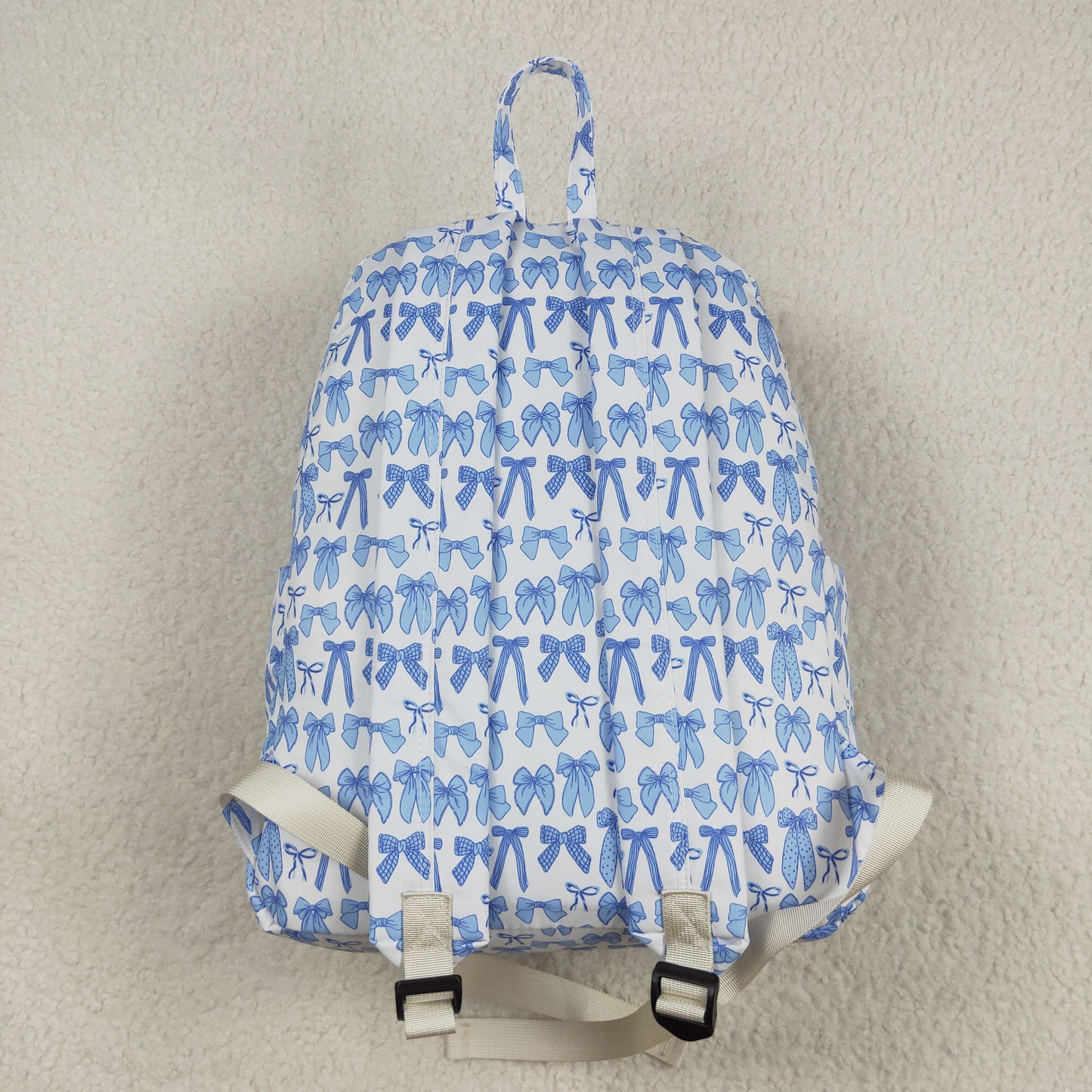 Baby Girl Toddler Blue Bows Backpack Bags RTS