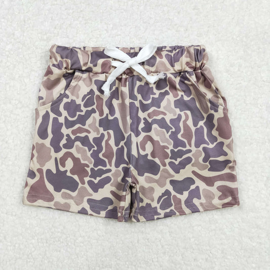 Pre-order Baby Boy Camo Summer Pockets Shorts Clothes RTS