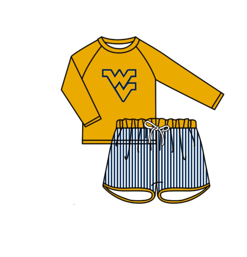 ( Moq 5 Each Style ) Baby Boys Girls Kids Team Sibling Jumpsuits Sets Swimsuits Clothes
