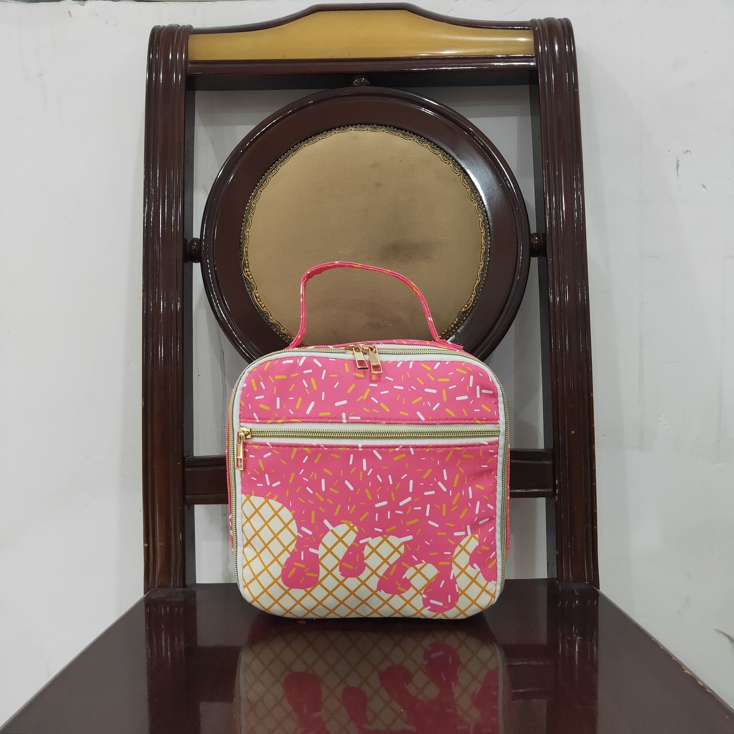 Kids Toddler Adult Pink Teams Duffle Gym Backpack Lunch Bag Sibling Bags