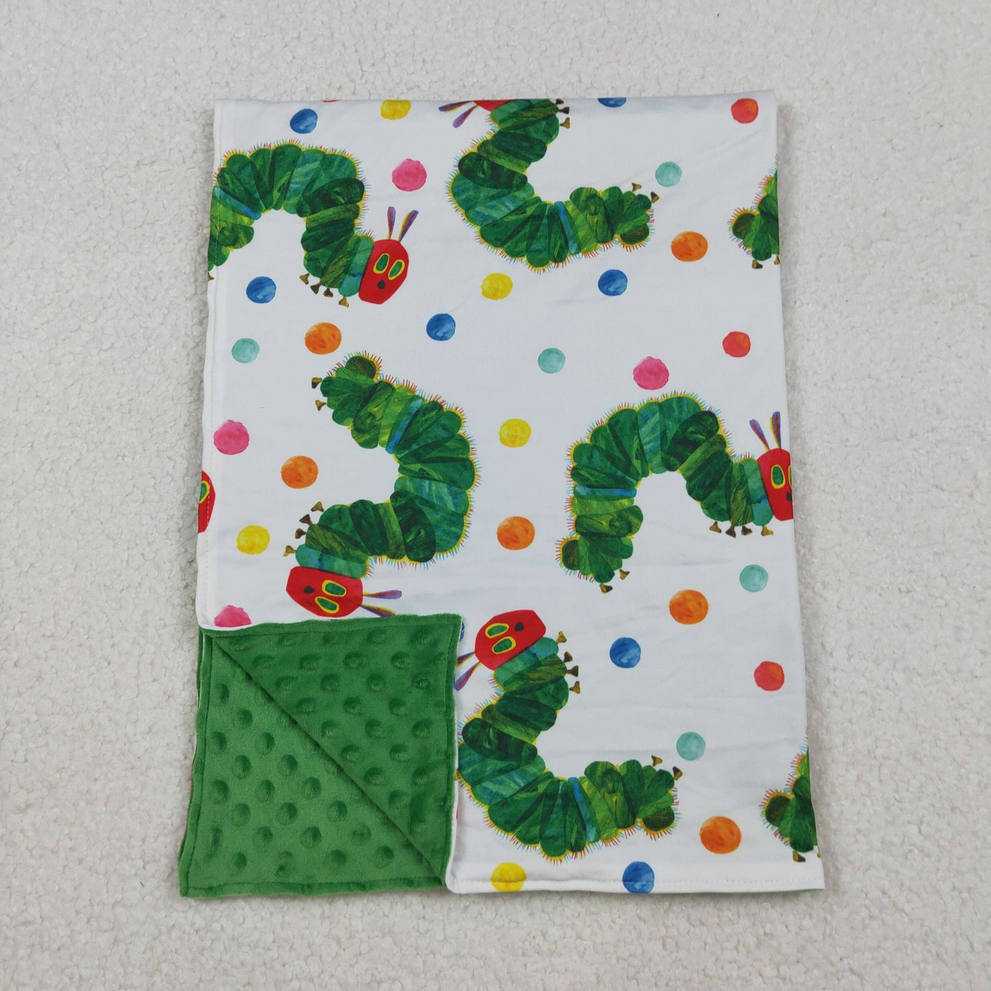 Baby Kids Toddler Green Blanket RTS