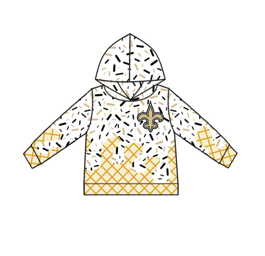 Baby Kids Toddler Kids Toddler Team Hoodie Pullover Shirt ( Moq 5 )