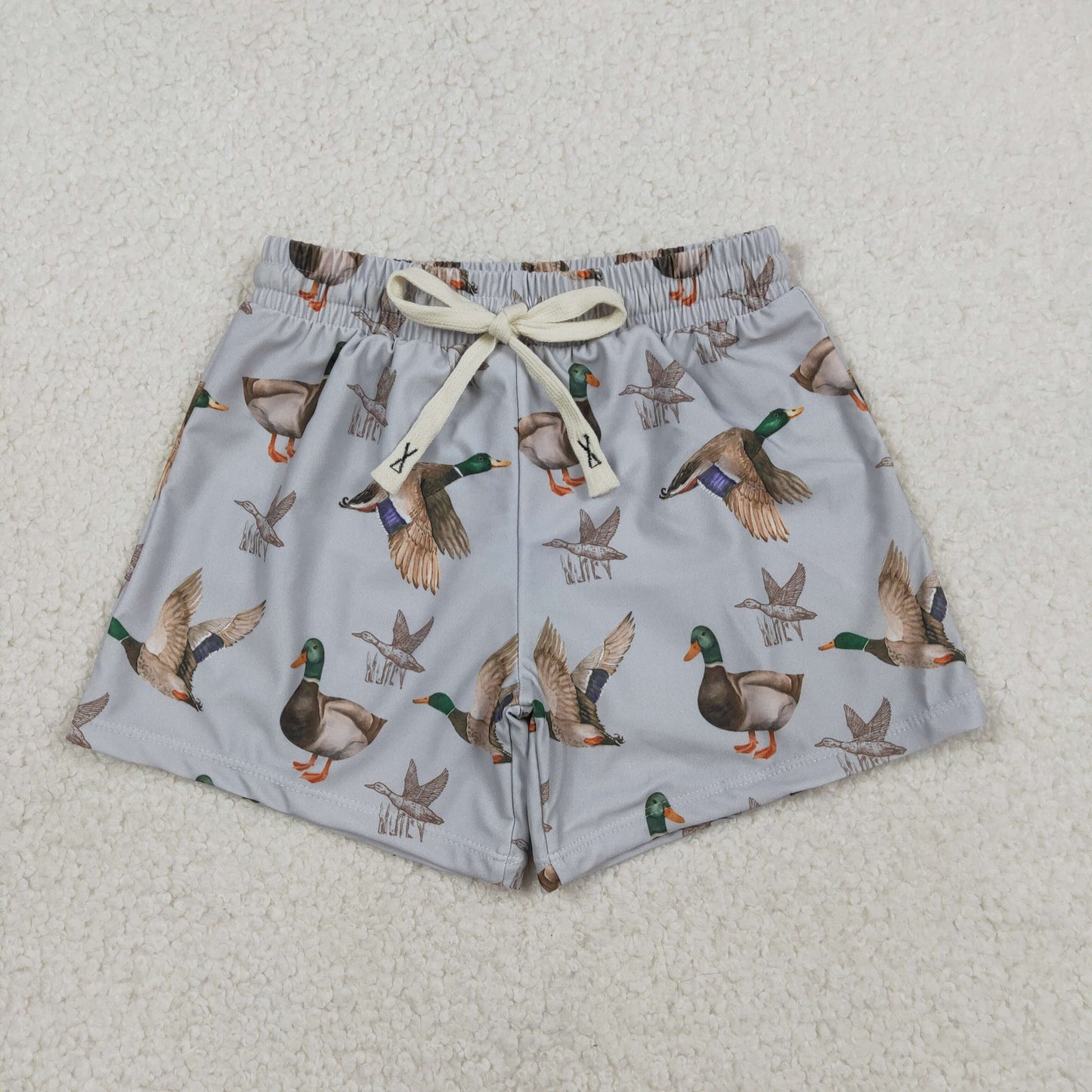 Baby Boys Kids Toddler Ducks Swim Trunks Shorts Swimwear RTS