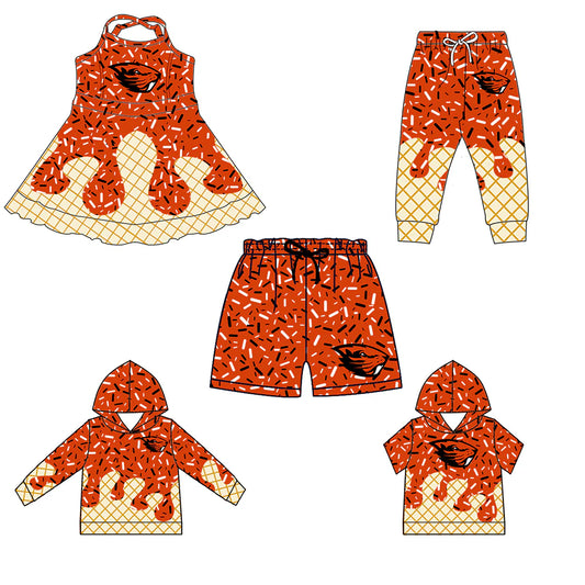 ( Moq 5 each style ) Baby Boy Girl Team Beavers Sibling Dress Shirt Shorts Pants 6.3