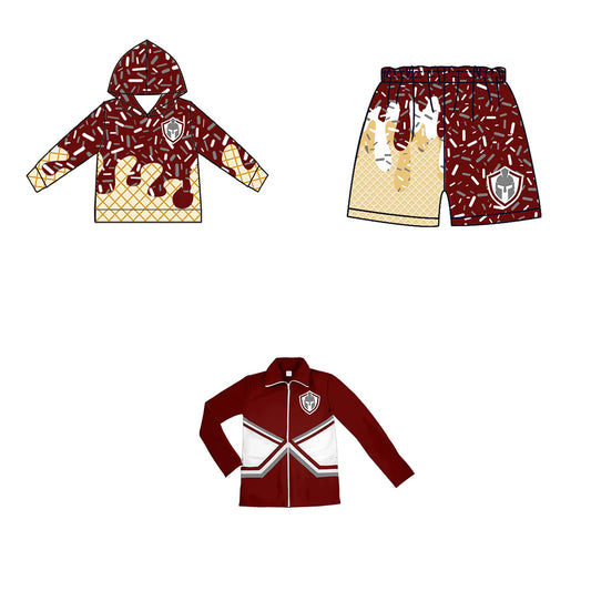 ( Moq 5 each style ) Baby Boy Team Sibling Drip Shorts Shirt 7.22