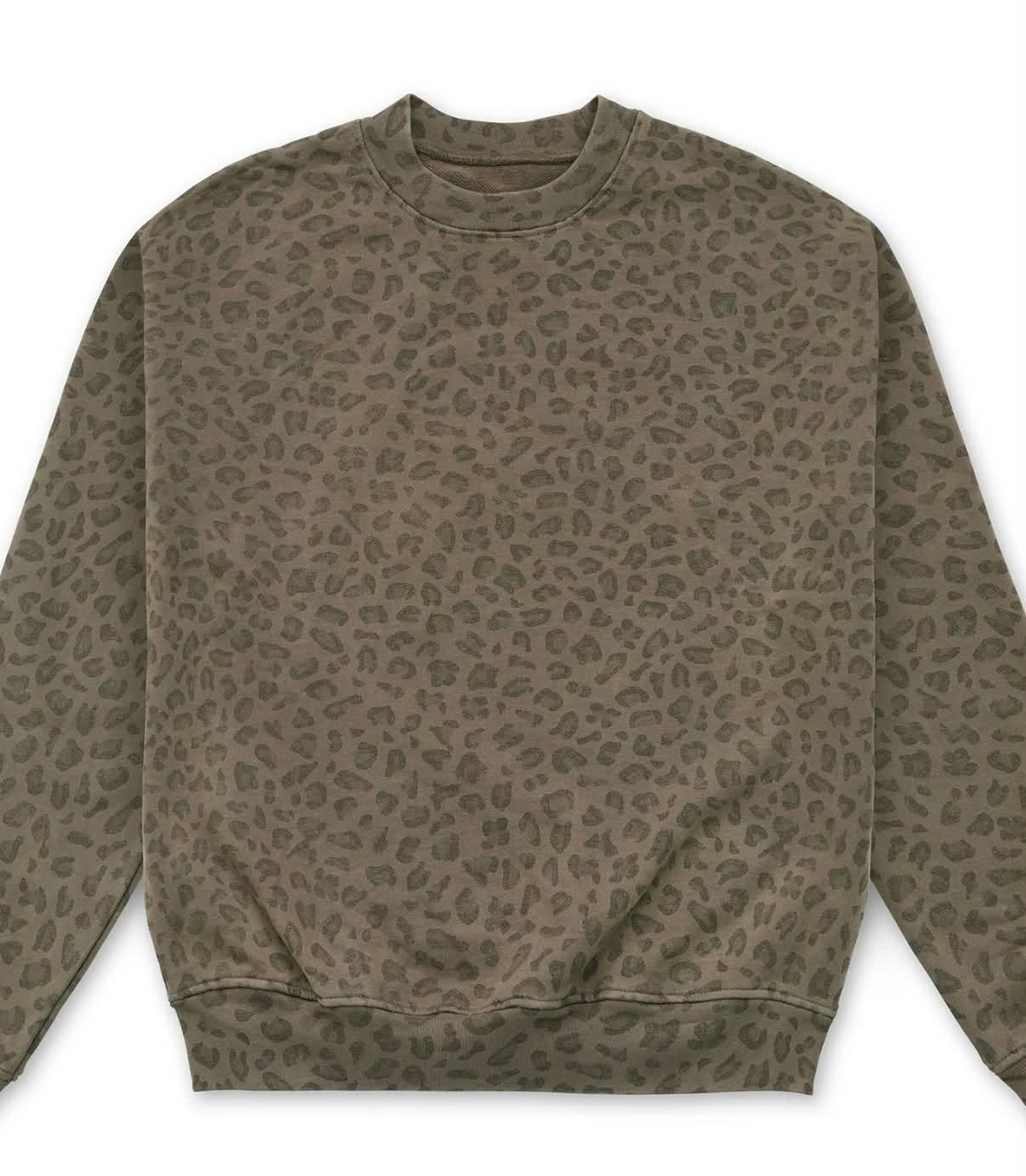 ( Moq 5 ) Preorder Adult Women Long Sleeves Leopard Shirt Tops Pullover Clothes