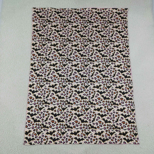 Baby Girls Kids Bats Leopard Halloween Blanket RTS