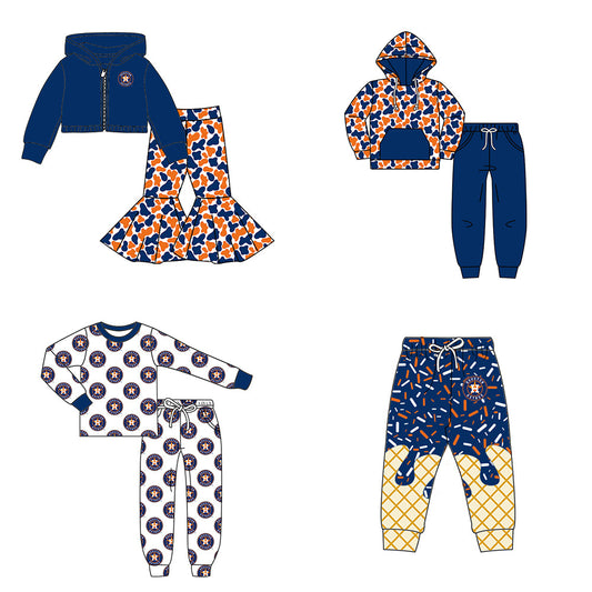 ( Moq 5 each style ) Baby Boy Girl Team Camo Sibling Long Sleeves Set 8.8